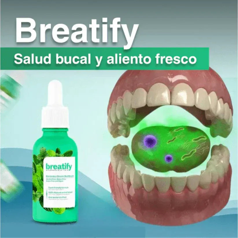 breatify fresh-Gotas naturales para el mal aliento