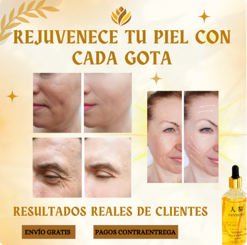 SERUM Ginseng Antienvejecimiento 2X1 DIA Y NOCHE