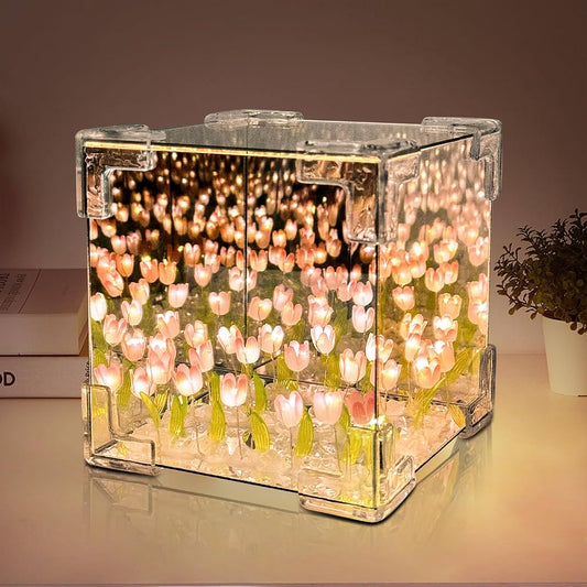 Cubo de Tulipanes infinitos+ENVIO GRATIS