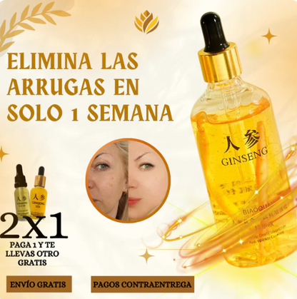 SERUM Ginseng Antienvejecimiento 2X1 DIA Y NOCHE
