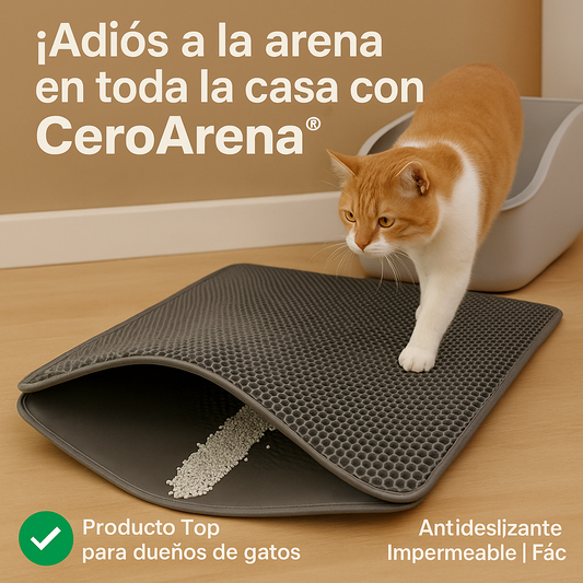 Tapete arenero inteligente 50% descuento