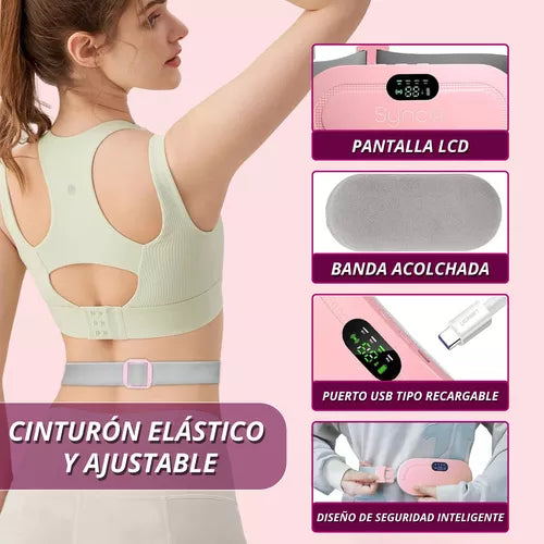 cinturón térmico para los dolores menstruales