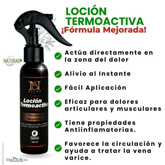 LOCION TERMOACTIVA